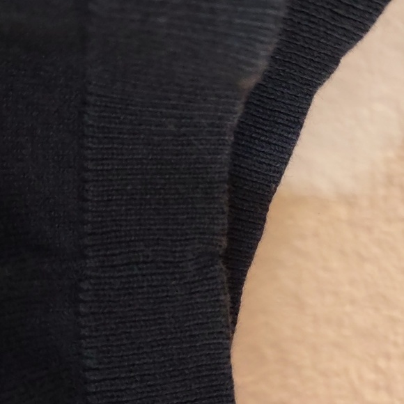 USED TALBOTS TURTLENECK XL PETITE BUTTON ON SLEEVES BLUE - Picture 6 of 12